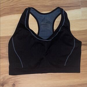 Black Sports Bra